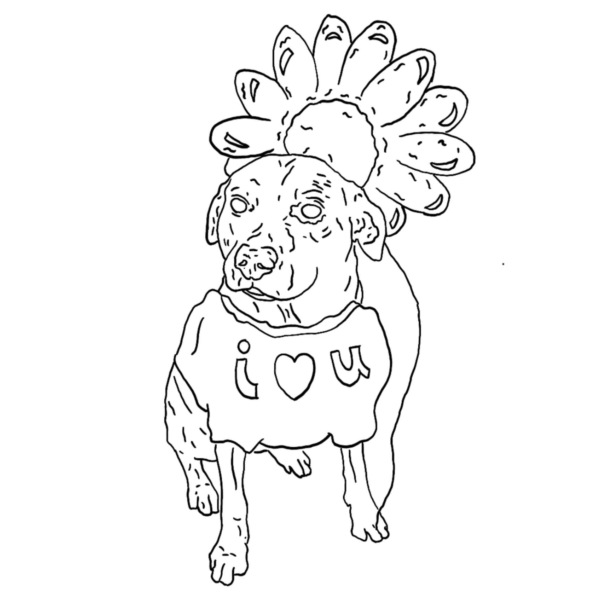Daisy Coloring Page Download